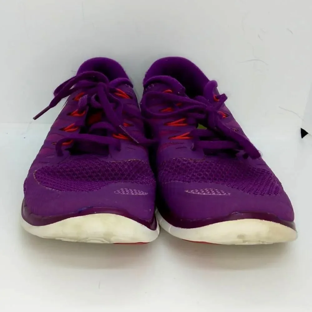 Nike Free 5.0 Women's Purple & White Running Shoes - Size: 7.5